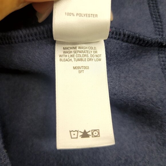 Cabelas Mens Navy Fleece Vest 2XL Full-Zip Sleeveless Outdoor Apparel NEW - Picture 7 of 11